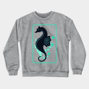 Seahorse Vibes Tee! Crewneck Sweatshirt